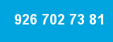 926 702 73 81 926 702 73 81